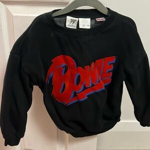 Zara kids Bowie sweatshirt